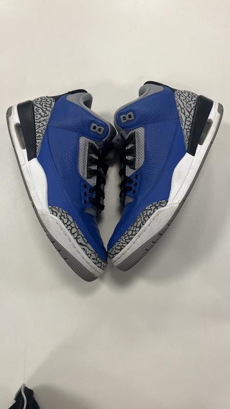 Jordan 3 Retro Varsity Royal Cement