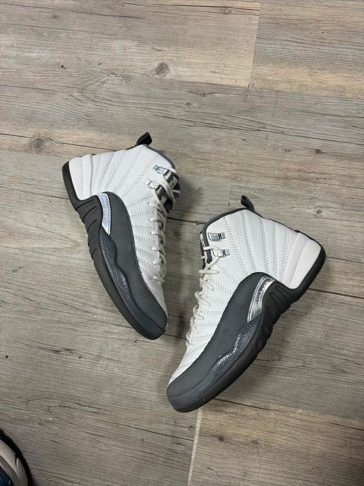 Jordan 12 Retro White Dark Grey (GS)