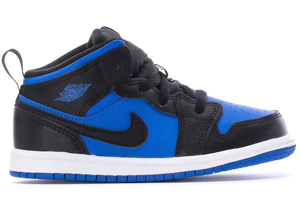 Jordan 1 Mid Black Royal Blue (TD)