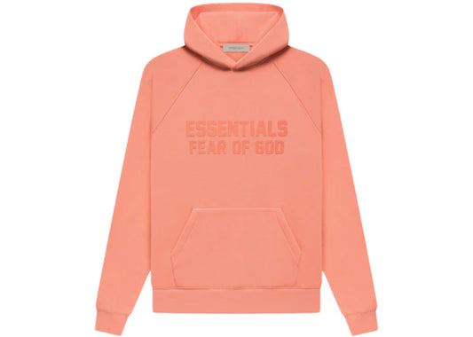 Fear of God Essentials Hoodie Coral