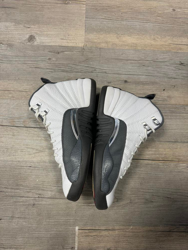 Jordan 12 Retro White Dark Grey (GS)