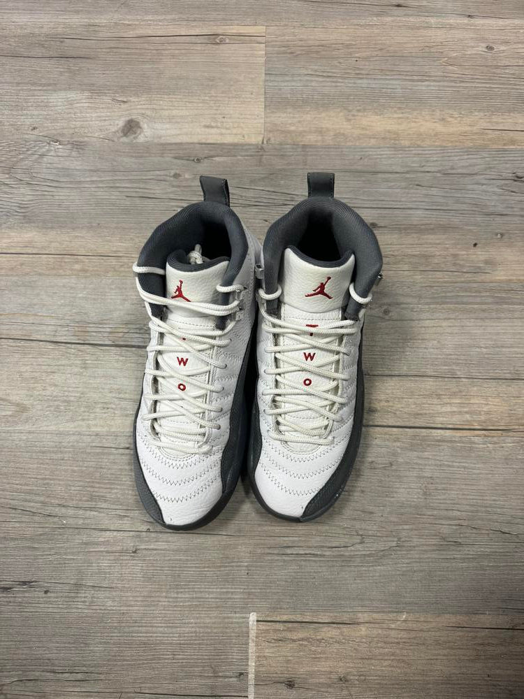 Jordan 12 Retro White Dark Grey (GS)