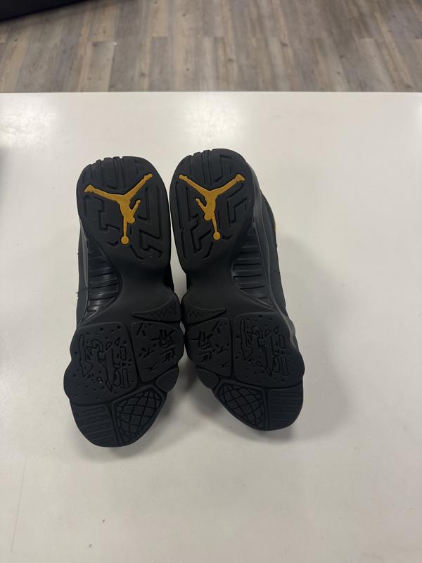 Jordan 9 Retro Dark Charcoal University Gold