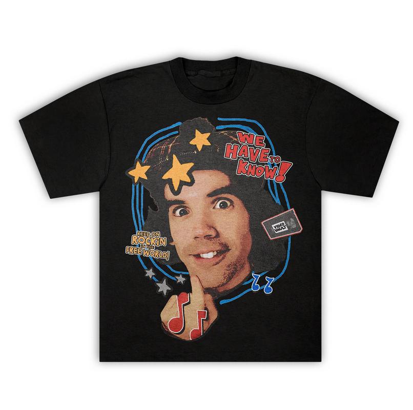 Nardwuar Graphic Tee (BLACK)